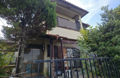 外壁塗装　施工後　モルタル