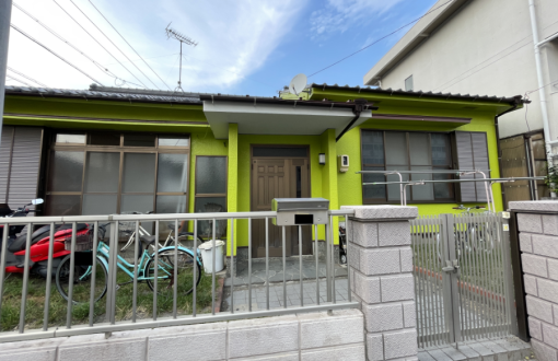 外壁塗装　施工前　モルタル