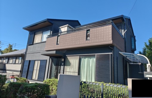 外壁塗装施工後_ジョリパットフレッシュ∞