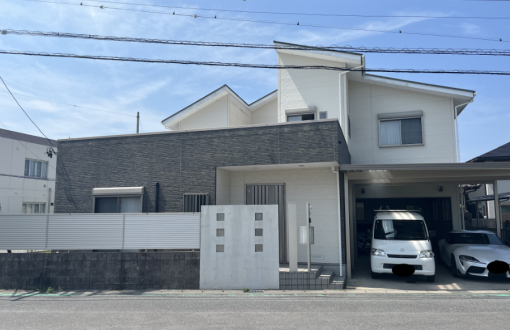 外壁塗装　施工前　サイディング