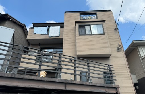 外壁塗装施工前_サイディングボード