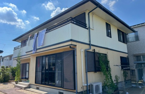 外壁塗装施工前_サイディングボード