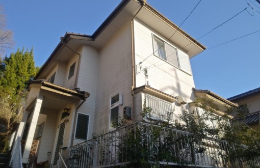 外壁塗装　施工前　サイデイング