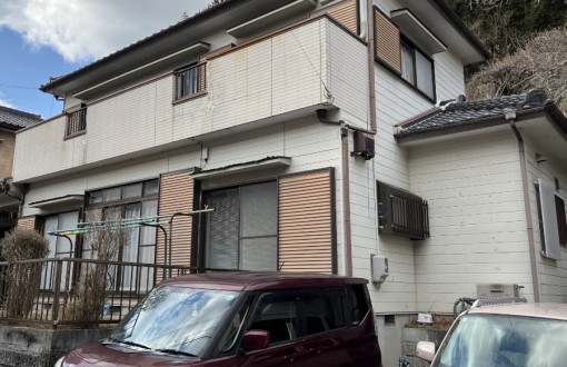 外壁塗装　施工前　サイディング