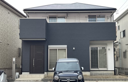 外壁塗装　施工後　ナノコンポジットW