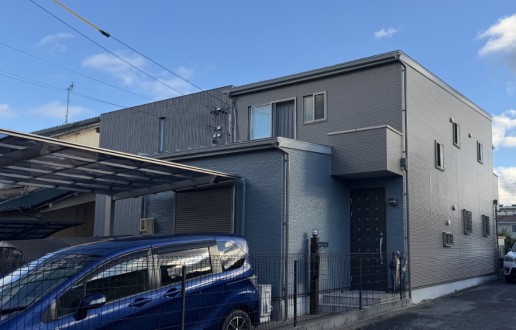［名古屋市守山区］外壁塗装・屋根塗装・ベランダ防水・カーポート　W様邸サムネイル