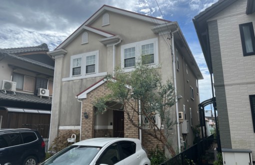 外壁塗装施工前_ジョリパット