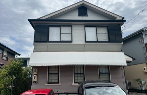 外壁塗装施工前_サイディングボード