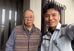 ［長久手市］　外壁塗装・屋根漆喰補修・軒天張替・雀口板金施工・樋交換・面格子交換　Ｏ様邸サムネイル