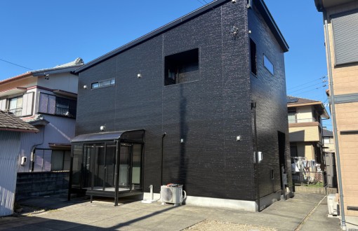 外壁塗装　施工後　RHピュアフレックス無機