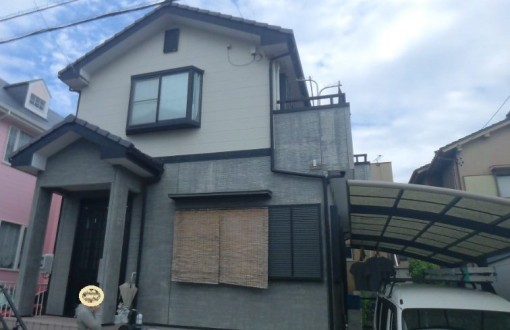 外壁塗装施工前_サイディングボード