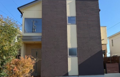 外壁塗装　施工後　ナノコンポジットW／ジョリパットフレッシュ∞