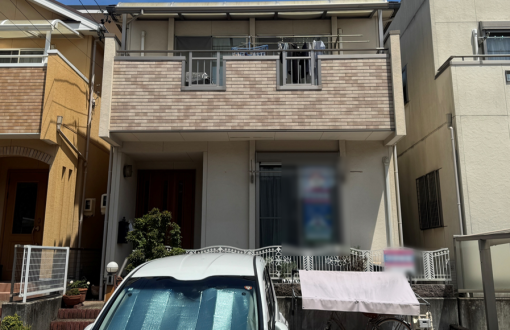 施工前　モザイク処理後