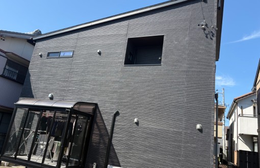 外壁塗装　施工前　サイディング