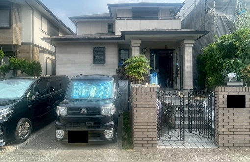 外壁塗装施工前_窯業系サイディング