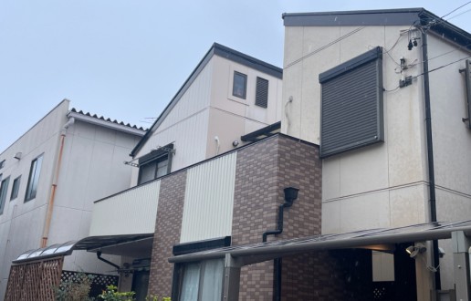 ［名古屋市名東区］ベランダ板金・ベランダ防水・笠木板金　Ｈ様邸サムネイル