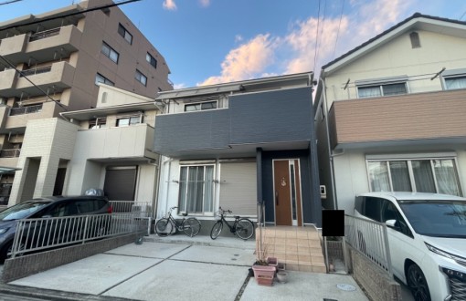 外壁塗装施工後_ＲＨピュアフレックス無機