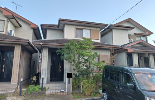 外壁塗装施工前_サイディングボード