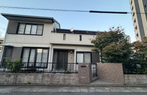 外壁塗装　施工前　サイディング