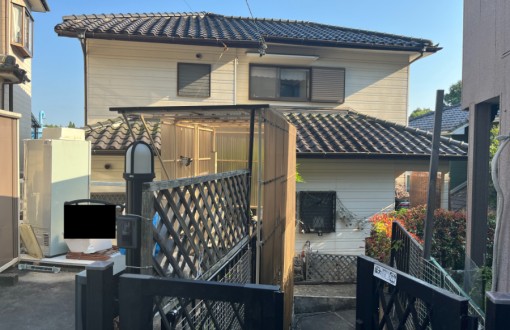 外壁塗装工前_サイディングボード