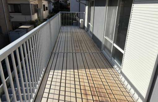 ベランダ床取替工事施工前