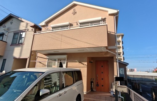 外壁塗装施工前_サイディングボード