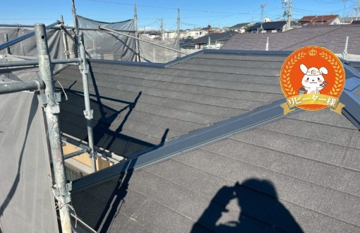 屋根カバー工法施工後_ディプロマットスター