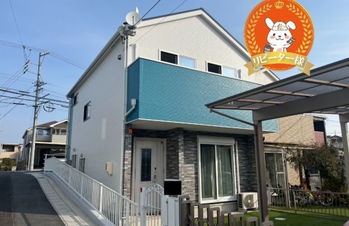 外壁塗装施工後_ＲＨピュアフレックス無機