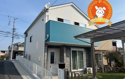 ［尾張旭市］外壁塗装・屋根塗装・ベランダ防水・インプラス工事　M様　サムネイル