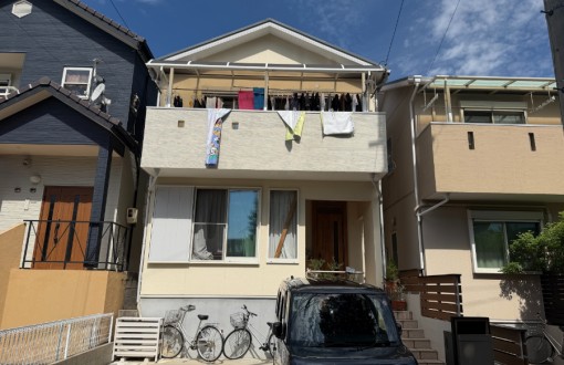 外壁塗装施工前_サイディングボード/ジョリパット